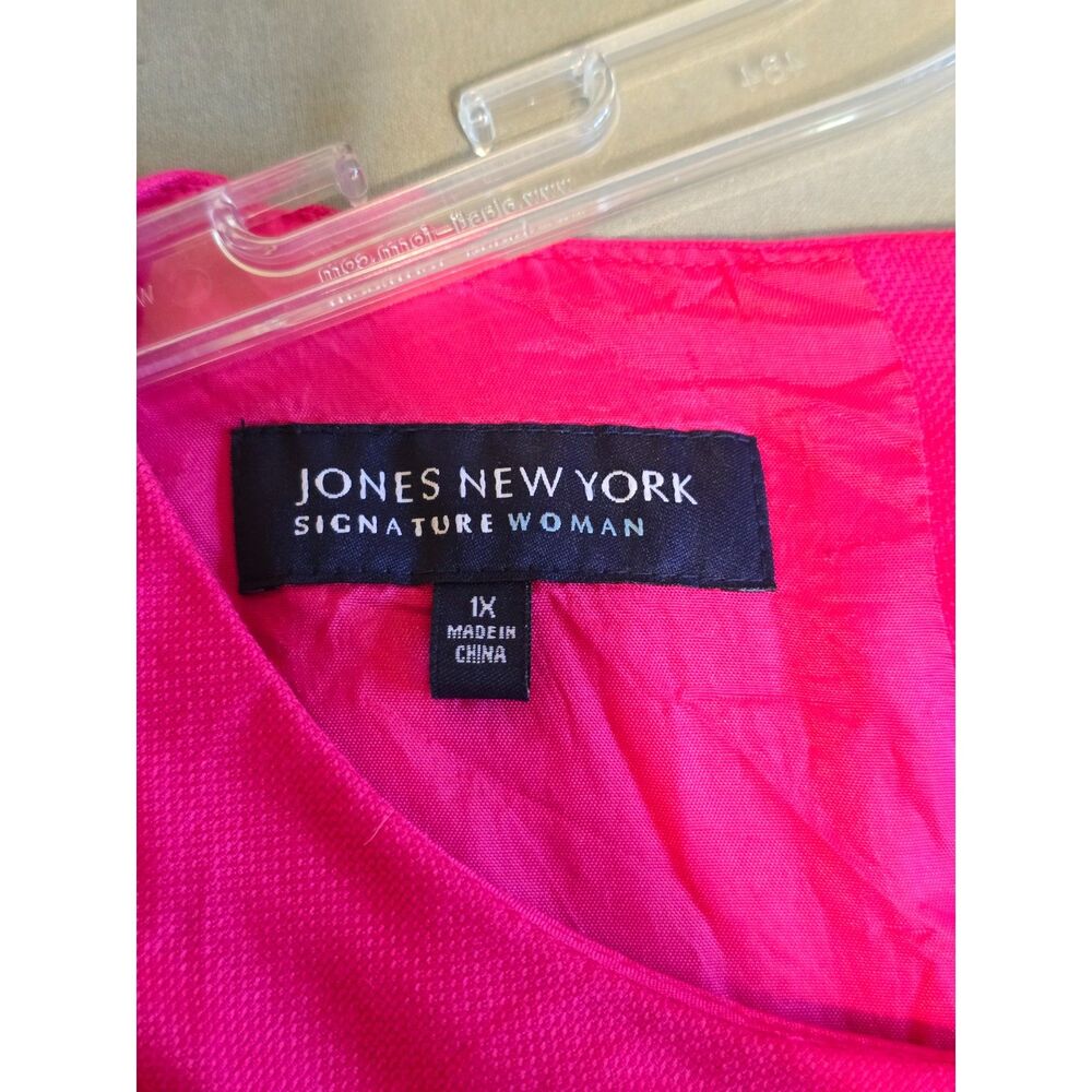Jones New York - Pink Layered Top - Size 1X - Picture 4 of 8